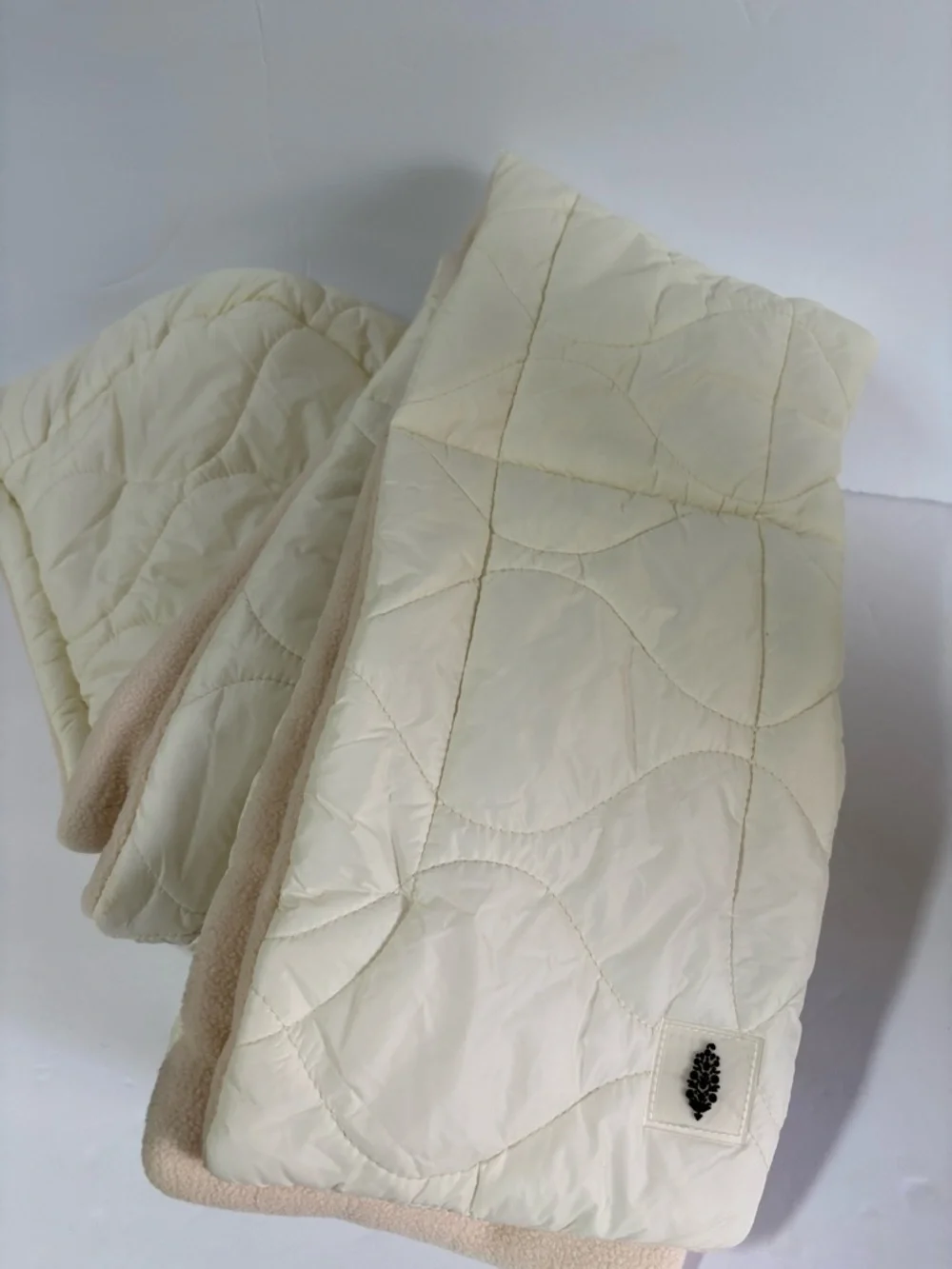 NWOT Free People FP Movement Fleece-Lined Hood Scarf